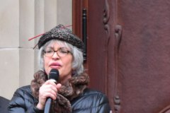 Dagmar Ewert-Kruse begrüßt die Gäste