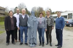 Gruppenbild mit Karl dem Großen