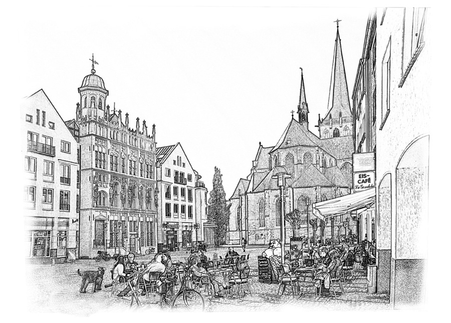 Rathausplatz Layout: Gudrun Bröckerhoff